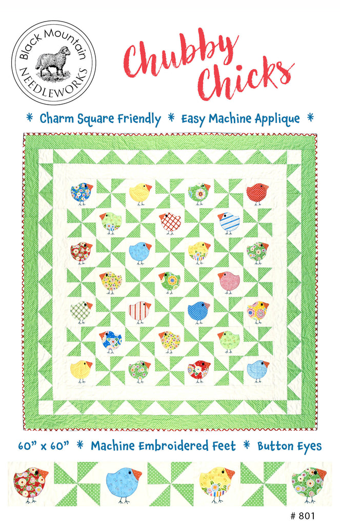Chubby Chicks - printed pattern