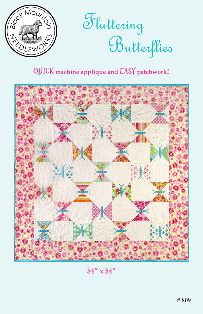 Fluttering Butterflies--printed pattern