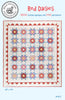 Red Daisies--printed pattern