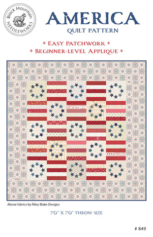 America quilt - download PDF pattern