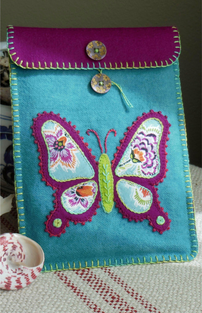 Bee & Butterfly--printed pattern – Black Mountain Needleworks