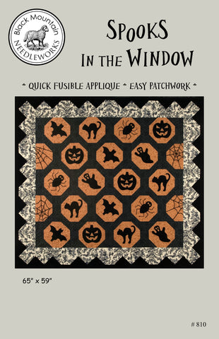 Spooks in the Window--printed pattern
